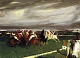 George Bellows Polo at Lakewood painting